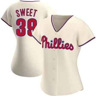 Women's Authentic Cream Devin Sweet Philadelphia Phillies Alternate Jersey