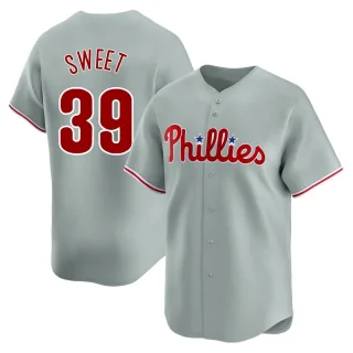 Youth Limited Gray Devin Sweet Philadelphia Phillies Away Jersey